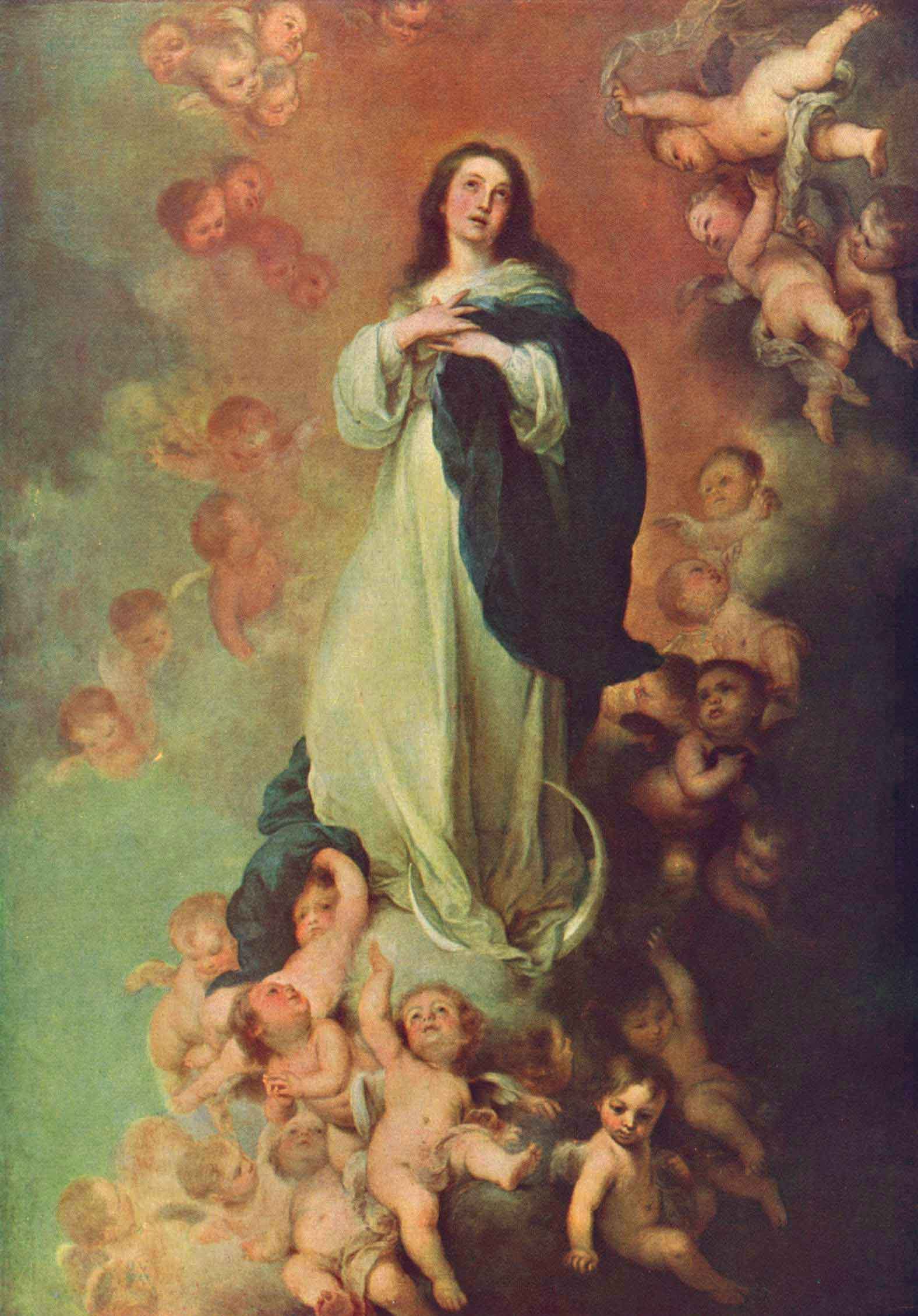 Bartolome Esteban Murillo Erscheinung der unbefleckten Maria